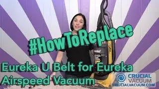 Eureka U Belt for Eureka Airspeed Vacuum Replacement: Part # 61120A, # 61120B, # 61120C, & # 61120D