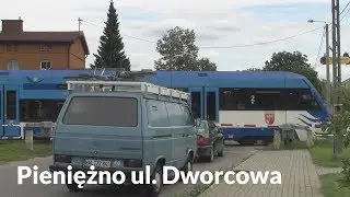 🇵🇱 Przejazd kolejowy / Railroad crossing Pieniężno ul. Dworcowa