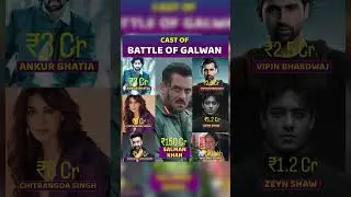 Battle Of Galwan Cast Fees REVEALED 💰 | Salman Khan Charged More Than Entire Star Cast
