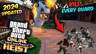 Kill Every Guard In Compound  Without Alert  |  Cayo Perico Heist