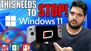 Windows 11 Setup Is Killing Handhelds (MSI Claw 8 AI+)
