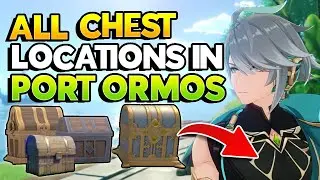 All Chest Locations In Port Ormos! Genshin Impact 3.0 Sumeru Chests