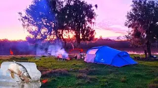 Acampamento e frio extremo 3graus: resistimos a friagem na beira d,gua!!parte final.