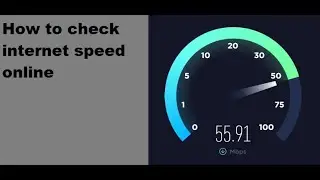 How to check internet speed online II How to zoom in and zoom out screen on desktop II