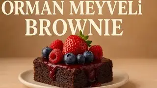 Bu Brownie &Ccedil;ok Farklı/ Orman Meyveli Brownie
