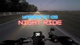 NIGHT RIDE | Yamaha MT-09 SC Project S1 exhaust | Relaxed ride