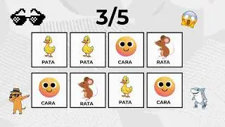 Di la palabra al ritmo CARA - RATA - PATA / FOCO - LOCO - CHOCO / PASTO -VASO - TRAZO.