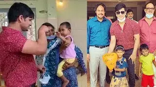 Actor Nikhil Celebrated His Birthday at Gannavaram Care And Share Charitable Trust | Filmylooks