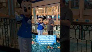 We Love Running Into Our Fans! #disneycruise #disneyland #disneyworld #disneytreasure