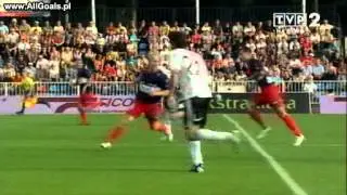 2009.08.23 Odra Wodzisław - Legia Warszawa 1-0 skrót meczy