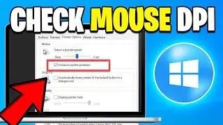 How To Check Your Mouse DPI In Windows 10/11 - EASY