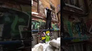 Легендарный покрас в центре #граффити