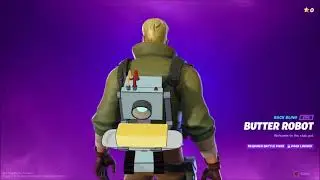 Rick And Morty Butter Robot Back Bling Fortnite (Battle Royale)