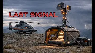 Last Signal Before the Storm | Deep Sci Fi Ambient with Distant Thunder & Radio Chatter