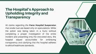 How Paras Hospital has Recovered Its Reputation After the Incident of Suspension