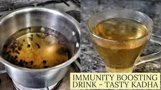 AYURVEDIC IMMUNITY BOOSTING DRINK RECIPE | KADHA RECIPE | HOME MADE | Social Cravings|Shivani Trehan
