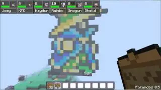 Minecraft - Black Wizard Pixel Art