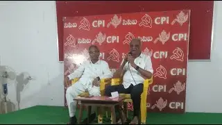 CPI National Secretaries Dr K Narayana and Syed Azeez Pasha's Pressmeet Live