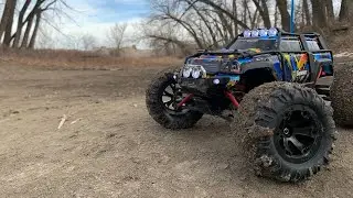 Traxxas Mini Summit Off-roading!