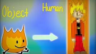All BFDI Contestants as humans! || The Justice Boi