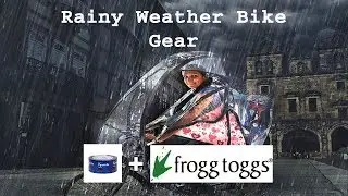 Rainy Weather Bike Gear 02 Tyvek Tape