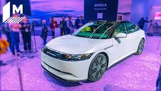 Afeela 1 is smoother this year, but largely unchanged
