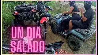Haciendo Enduro Pinchado de Ambas Llantas