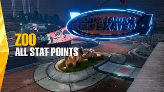 Tony Hawk's Pro Skater 3+4 - Zoo All Stat Point Locations