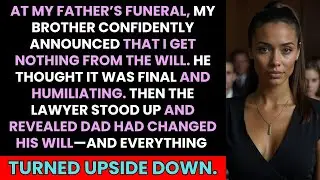 At Dad’s Funeral, My Brother Said She Gets Nothing—Then the Lawyer Stood Up