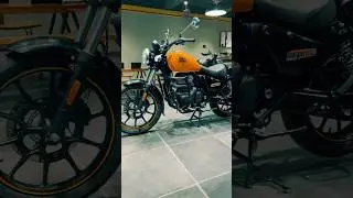 Royal Enfield Meteor-350 Fairball, новый оранжевый цвет.