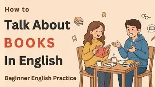How to Talk About Books in English | Beginner English Practice | The Loud English 🎙️