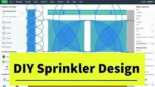 DIY Sprinkler Design Tool - Simple Irrigation Layout Tool - For Homeowners and Contractors