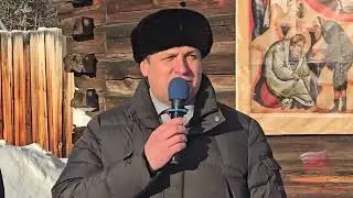 Зимняя сказка на берегу Ангары: более тысячи Братсчан отметили Рождество в «Ангарской деревне»