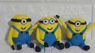Short#Fondant minion making|Minion cake topper|Hadus magic hours