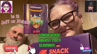 Snack Verse &ldquo;Germany 🇩🇪&rdquo; August 2024 #subscription #snacks #food #drinks #tasting