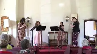 Antonin Dvor&aacute;k (trans. H. Voxman) - The Sparrow's Party for flute quartet