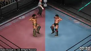 Jimmy Snuka Vs. Rick Steamboat FIRE PRO WRESTLING WORLD