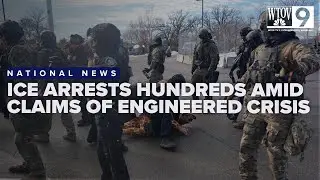 ICE arrests hundreds amid claims of engineered immigration crisis