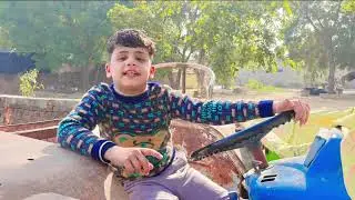 Ford tractor ki ride by kids #video #tractor #viral #trending #shorts