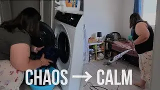 👉 Resetting My Home After In-Laws Left 🧺🧹 | Cleaning, Easy Lunch & Camera Update