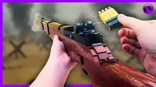 Life-Size LEGO M1 Garand (with Working Ejection!)