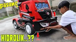 bemper truk dimas bisa naik turun ala bemper hidrolik