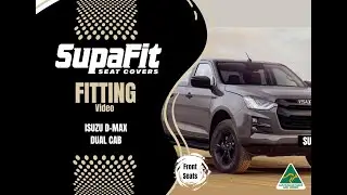 Isuzu D-MAX Seat Cover Install