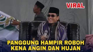 PENGAJIAN GUS MIFTAH PANGGUNG HAMPIR ROBOH KENA ANGIN KENCANG | TEMBOK GROGOL PEJAWARAN BANJARNEGARA
