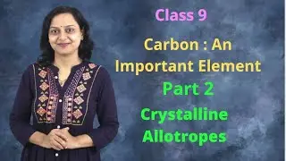 Carbon An Important Element | Part 2 | Class 9| Maharashtra Board