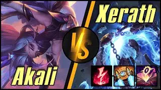 Akali vs Xerath | Matchup Guide | Mid | In-Depth Akali OTP Version (German / Deutsch)