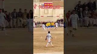 Powerful shot goal | football best goal #reels #football