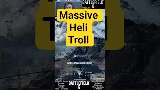 Ошибка/эксплойт/тролль с вертолётом в Battlefield 6 #bf6 #battlefield #gaming