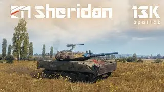 Sheridan - 13K Spot Damage 🔥 World of Tanks 🔥