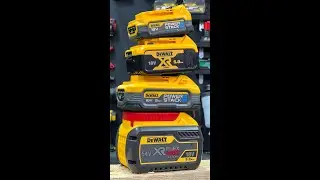 Сравнение НОВЫХ Dewalt 5Ah Powerstack &mdash; первый взгляд